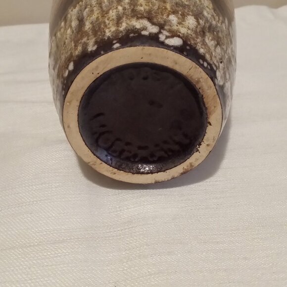 Vintage Glazed Vase 1970's - Picture 2 of 5